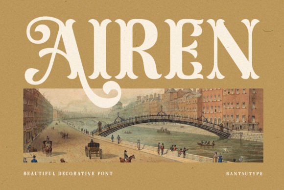 Airen: A Vintage Serif for Modern Brands