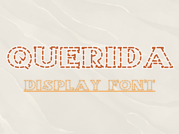 Discover Querida: The Display Font for Unforgettable Projects