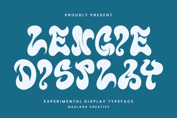 Lengie: The Psychedelic Display Font for Bold Creators