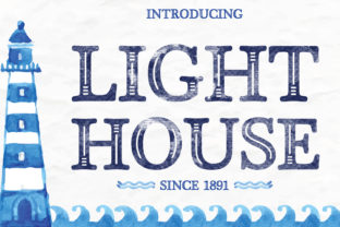 Light House: A Striking Display Font for Bold Projects