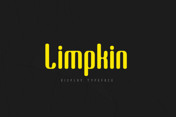 Limpkin: A Creative Display Font with Organic Style