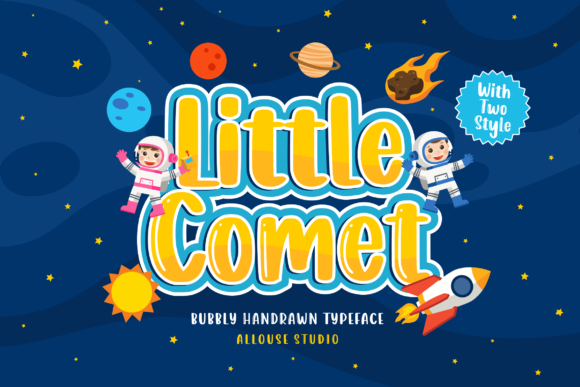 Little Comet: A Display Font with Character