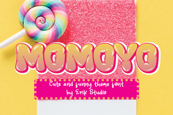 Momoyo: The Cute Display Font for Modern Branding