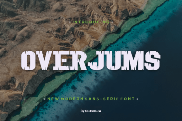 Overjums: Commanding Attention with Bold Display Typography
