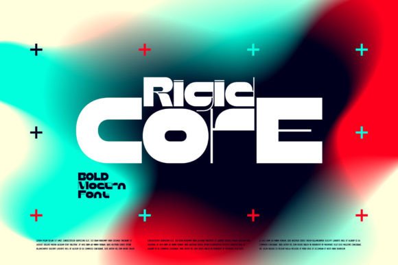 Rigid Core: The Bold Display Font for Commanding Attention