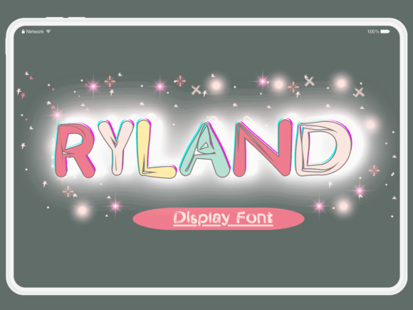 Ryland: The Quirky Display Font for Bold Ideas