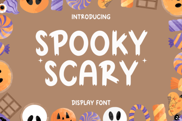 Spooky Scary: A Handwritten Font That Balances Playful Charm with Professional Polish