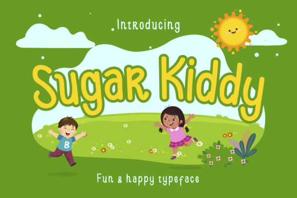 Sugar Kiddy: A Whimsical Display Font for Modern Brands