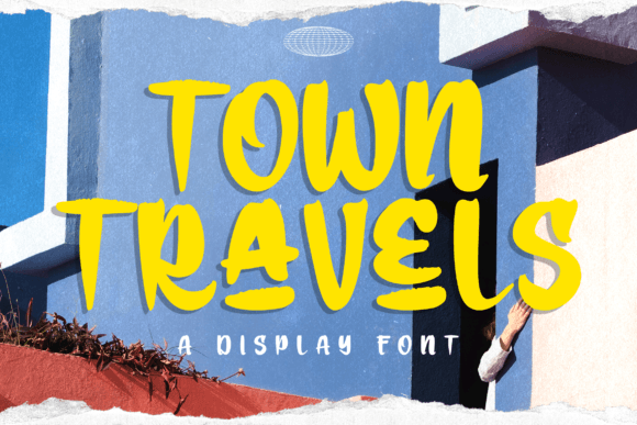 Town Travels: The Modern Display Typeface for Bold Projects