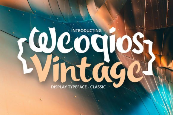 Weoqios Vintage: A Timeless Font for Modern Brands